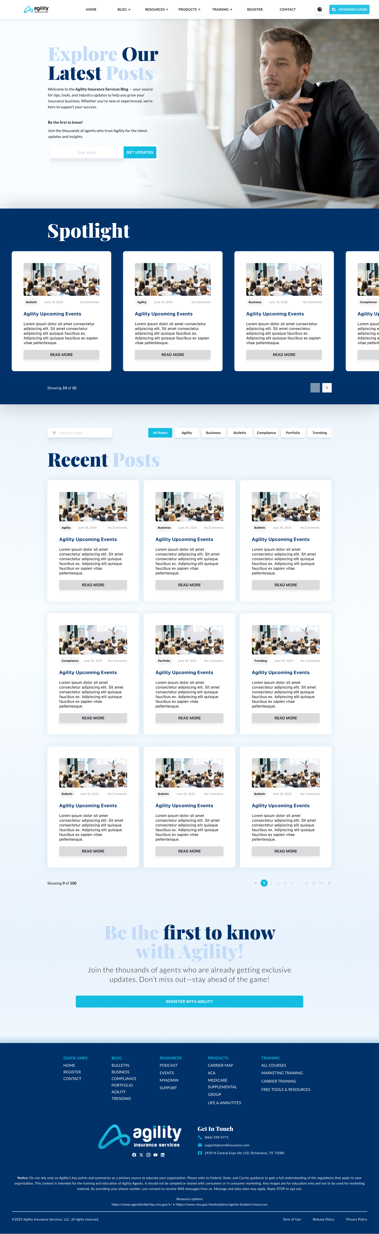 Agility contracting flow